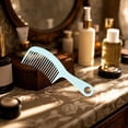 thumbnail image 4 of Long Hair Women's Large Tooth Comb Massage Portable Wide Tooth Comb Plastic Thickened Hairdressing Comb Portable Comb for Long Hair Care and Scalp Massage, 4 of 4