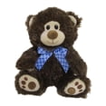 thumbnail image 1 of KID CONNECTION PLUSH TEDDY BEAR  BROWN, 7INCH, 1 of 3