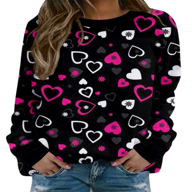 MesaSe Sweat-Shirts de Jour pour Femmes à Manches Longues Pulls