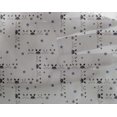 thumbnail image 4 of oneOone Georgette Viscose Fabric Star & Faces Animal Fabric Prints by Yard 42 Inch Wide, 4 of 4
