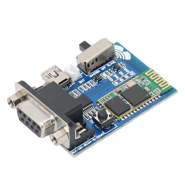 RS232 Data Transmission Module, Serial Port Interference-Free 15 Meters Distance Safe Stable For For DOS For