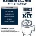 thumbnail image 3 of YETI Rambler Tasse en Paille 25 oz, Isolée sous Vide, Acier Inoxydable, Violet Ultramarin, 3 of 8