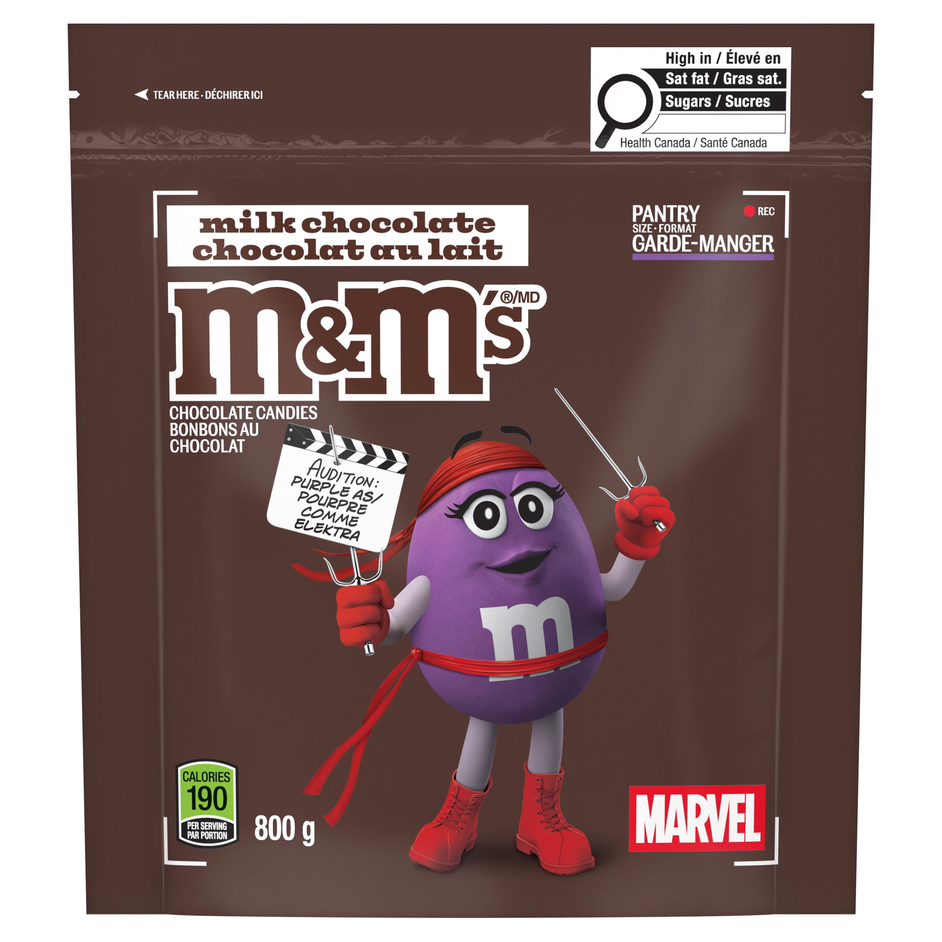 M&M'S, Milk Chocolate Candies, Pantry Size Share Bag, 800g
