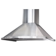 thumbnail image 2 of Pacific PCC-E30AS 30" Wall Mount Chimney Range Hood, Stainless Steel, 2 of 7