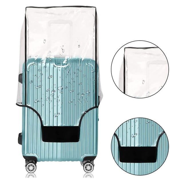 Bgsha Full Transparent Luggage Protector Cover Thicken Suitcase Protector Cover PVC Luggage Case Cover for Wheeled Suitcase