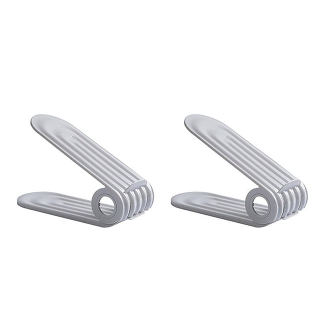 Wzzjkit Shoe Slot Organizer Suitable for High Low Heels Sneakers and Sandals Save Space for Double Shoe Rack