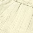 thumbnail image 3 of VEKDONE Womens Linen Long Pants Beige XXXL, 3 of 5