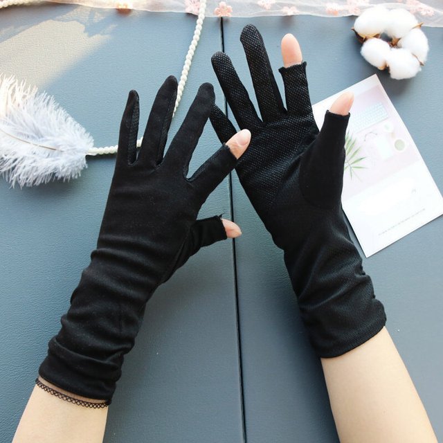 facefd Gants d'Été anti-UV, Légers et Respirants pour le Camping et la Pêche