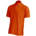 thumbnail image 2 of Basico Polos à Col (Orange) pour Femmes 100 % Coton à Manches Courtes Polos de Golf pour Hommes, 2 of 3