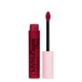 thumbnail image 1 of NYX PROFESSIONAL MAKEUP, Lip Lingerie XXL Matte Liquid Lipstick, Vegan Formula - TURN ON (Peach Nude), 1 of 4