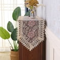 thumbnail image 1 of CHUANK Lace Table Runner Embroidered Dresser Scarf Macrame for Kitchen Dining Picnic Coffee Table Wedding Banquet Home Decoration, 1 of 6