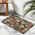 thumbnail image 4 of Small Accent Floral Green Rug 20x32 Inch - Modern Washable, Non-Slip Carpet for Bedroom, Bathroom, Entryway and Laundry Room - Distressed Area Rug, 4 of 5