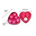 thumbnail image 2 of Offre Spéciale! Boîte en Étain avec 3 Roses en Savon Cadeau de la Saint-Valentin, 2 of 2