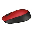 thumbnail image 3 of Logitech Wireless Mouse M170, 2.4 GHz with USB Mini Receiver, , 12-Months Battery Life - Red, 3 of 4