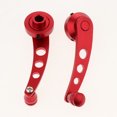 thumbnail image 3 of 2pcs Window Crank Handle Winder Billet - Red, 3 of 7