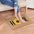 thumbnail image 4 of HHBEAUTY Summer Welcome Doormat Spring Summer Mats Welcome Floor Mats Polyester Door Rug Beach Flowers Sunshine Non Slip Floor Mat for Indoor Outdoor Home Decor, 4 of 9