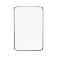 thumbnail image 3 of Mirrorize Canada Rounded Rectangle Black Bathroom Aluminum Framed Decorative Wall Mirror (36 in. H x 24 in. W), 3 of 9