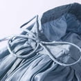 thumbnail image 4 of Cadeaux pour Femmes LSLJS Jupe Cheville en Coton et Lin d'Été Unie Brodée à Taille Élastique pour Femme, Jupe Maxi, 4 of 9