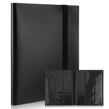 Classeur de Cartes à Collectionner Classeur de Cartes de Sport avec Pochettes pour Cartes Classeur de Cartes de Baseball Album de Cartes pour Sports Football Baseball et Cartes de Jeu