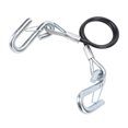 thumbnail image 1 of Trailer Safety Cable Hook,Trailer Safety Towing Cable S Hook 3500lbs Load Bearing 27.6in Spring Towing Rope RV, 1 of 7