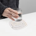 thumbnail image 2 of Drinking Glass Kitchen Holders Trivets Cotton Thread Weave Hot Pot Holders Hot Pads, Hot Mats, Spoon Rest For Cooking And Baking, Kitchen Glass&Bottle, 2 of 5