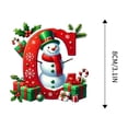 thumbnail image 1 of Bdday 26 Letters Christmas Tree Decoration Pendant Christmas Tree Ornaments Personalized DIY Christmas Ornaments Christmas Decoration Xmas Tree Hanging Decor Feature, 1 of 4