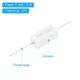 thumbnail image 3 of Unique Bargains 0.22 Ohm Resistors, 10Pcs 5W Ceramic Cement Resistor Power Cement Resistor Kit Tolerance 5% for Power Adapters Audio, 3 of 4