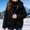 Style3-Black kids winter coat, variant on Mceream Girls Winter Coat Heavyweight Quilted Girls Jacket Zip Up Weather Resistant Puffer Kids Winter Coat with Pockets Chamarra Para NiñA Khaki 11-12Years