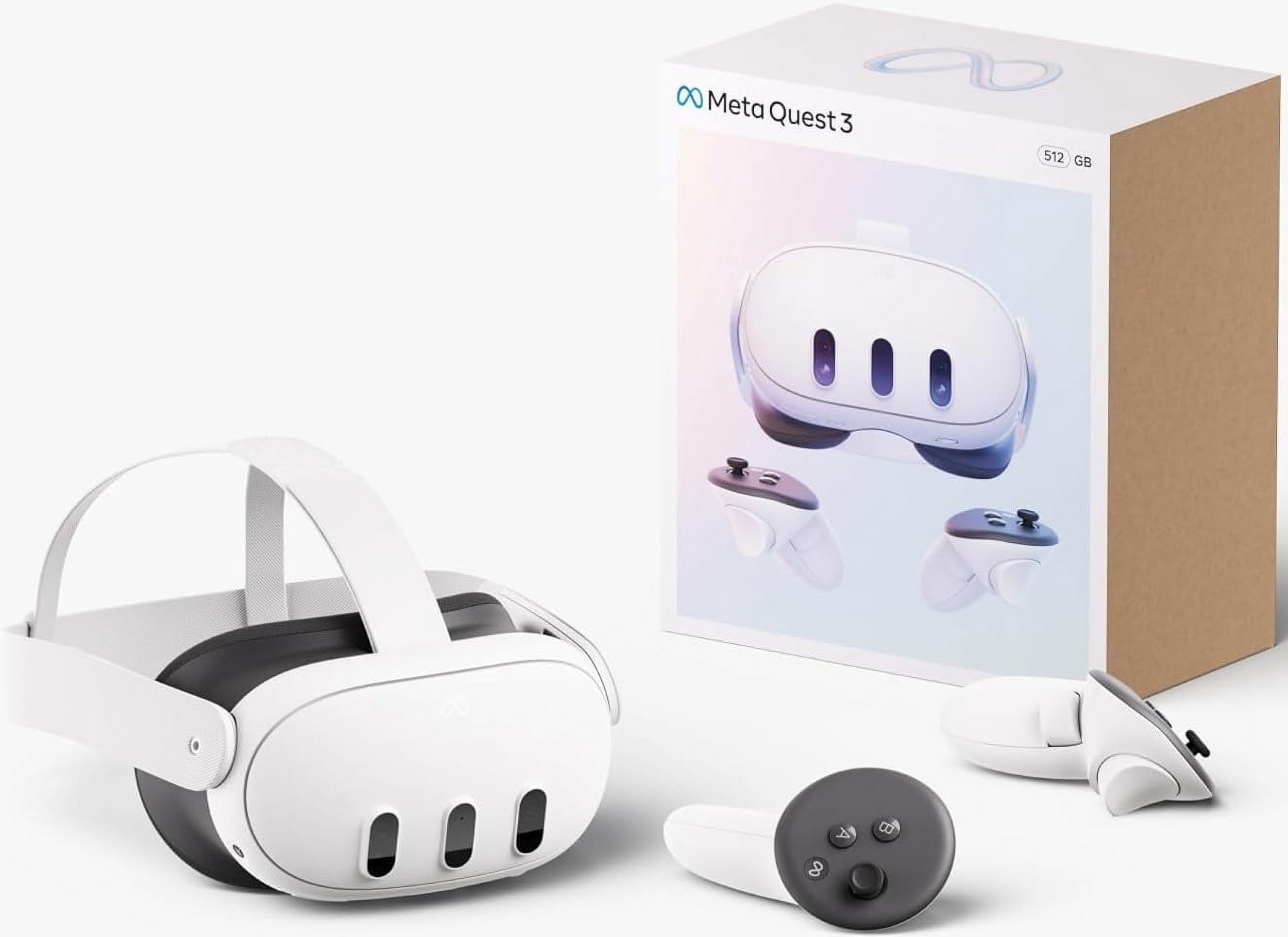 Meta Quest 3 All-in-One VR Headset – 512GB – Open Box - Walmart.ca