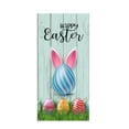 thumbnail image 1 of CaiYueKe Easter Door Cover Decoration Outdoor Party Decor Spring Holiday Door Curtain Bunny Rabbit Egg Festive Atmosphere Photography Backdrop Vertical Horizontal Hanging Decorations, 1 of 2