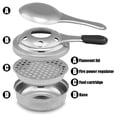 thumbnail image 3 of Mini Poêle Portable en Acier Inoxydable Mini Brûleur Pâte Four Cuisine,Salle à Manger et Bar, 3 of 9