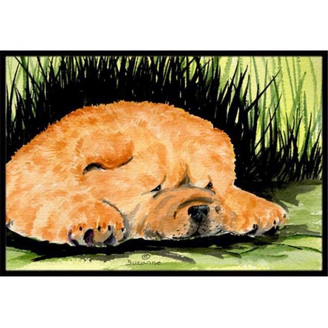 Caroline's Treasures SS8525MAT Paillasson Intérieur Extérieur Chow Chow 18 x 27 Po