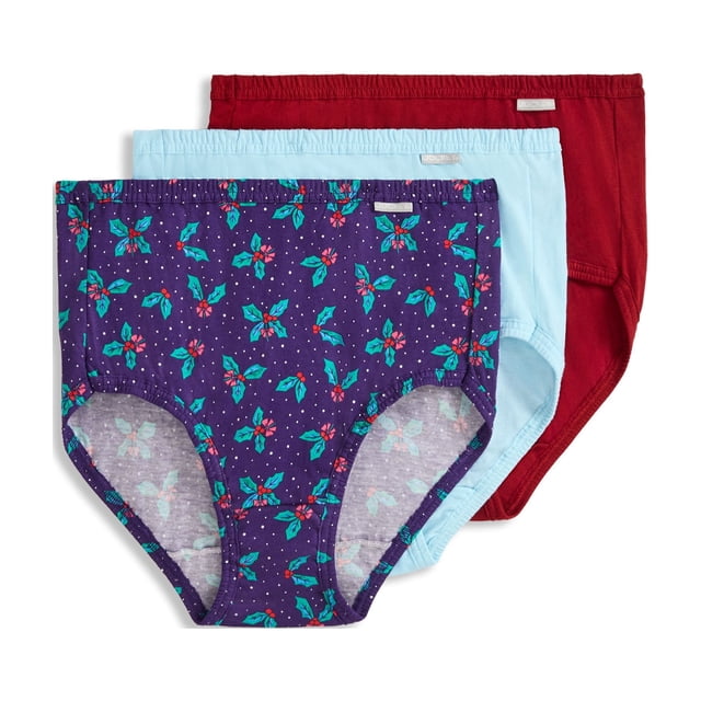 Jockey Culotte Elance pour Femmes en Coton 100 % - Lot de 3