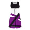 thumbnail image 5 of Ovzne Robes pour Femmes 2025 Robe pour Femme Femmes Imprimé avec Poches Chemises de Nuit Sans Manches Vêtements de Nuit devant Plissé Nuisette Col Rond Robe de Nuit Robe de Printemps Imprimée Liquidation, 5 of 5