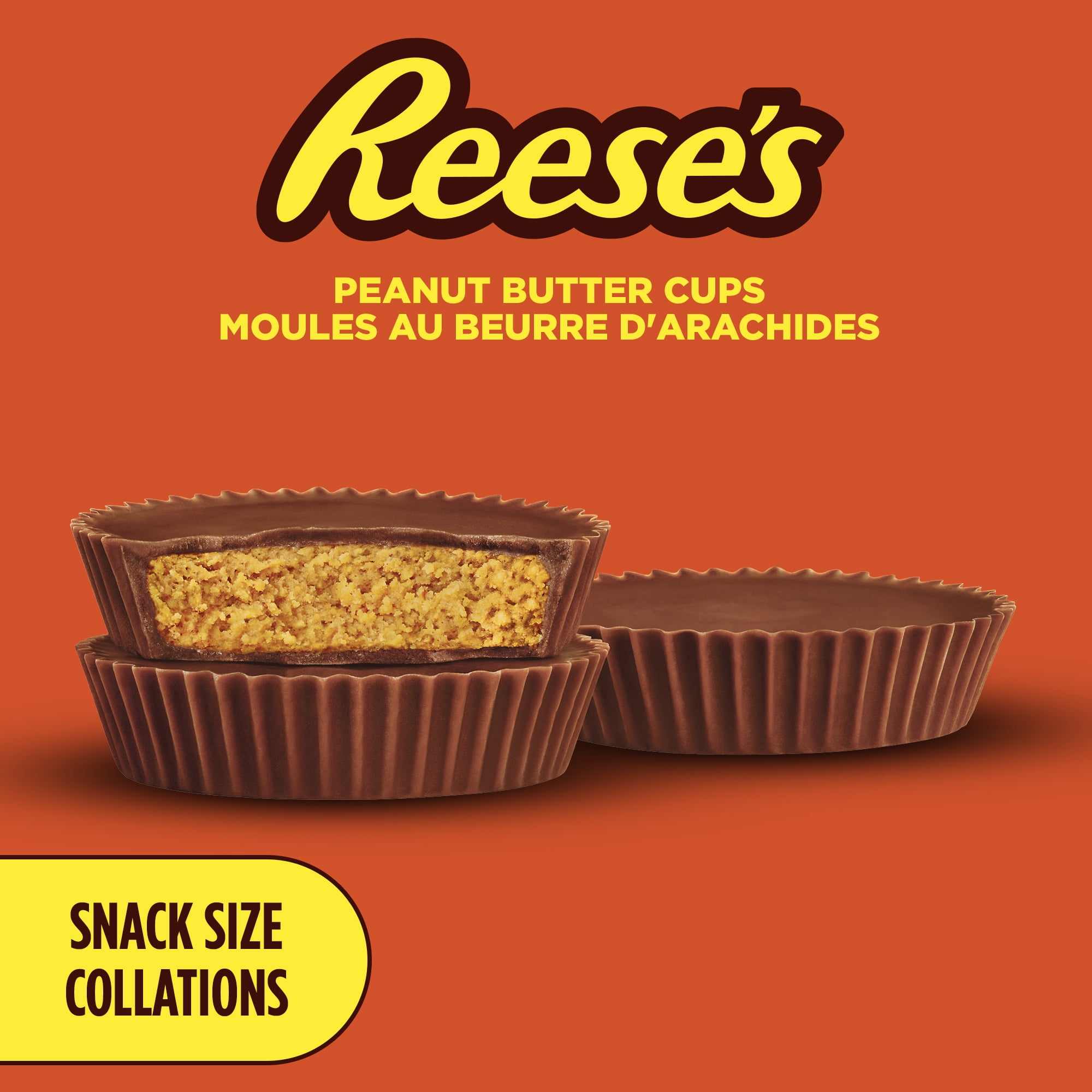 MOULES AU BEURRE D’ARACHIDES REESE format collation