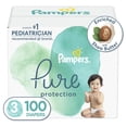 thumbnail image 1 of Pampers Pure Protection Diapers, Super Econo Pack, 1 of 9