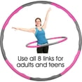 thumbnail image 4 of DAMAIE Hula Hoop Series Weight Loss Hoop With Foam Adjustable Weight Hula Hoop For Fitness, 4 of 7