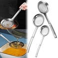 thumbnail image 1 of Stainless Filter Dense Oil Separator Spoon To Household Kitchen Soy Filter Spoon Exquisite And, 1 of 9