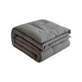 thumbnail image 3 of Dvruxg Soft Washed Microfiber Duvet Insert – Lightweight, All-Season Comforter, Breathable, Machine Washable, Gray(78.7"x90.6"), 3 of 5