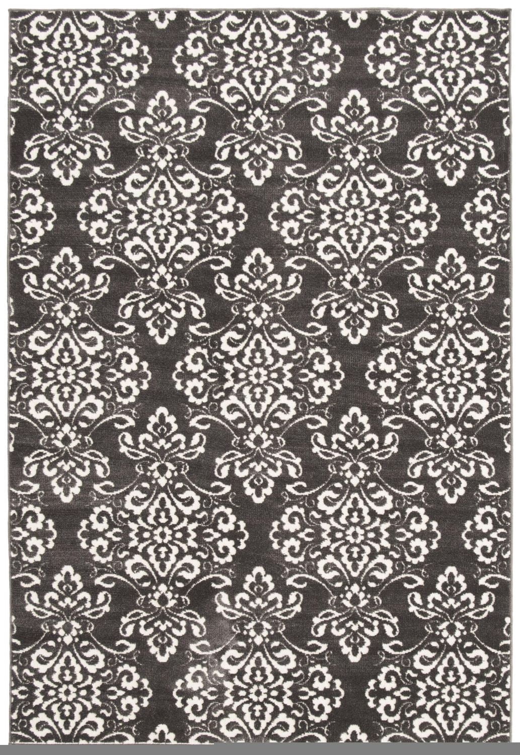 Tapis ECARPET Moderne pour Salle à Manger, Salon, Chambre Patty Gris