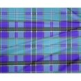 thumbnail image 4 of oneOone Polyester Lycra Fabric Madras Check Print Fabric BTY 56 Inch Wide, 4 of 4
