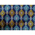 thumbnail image 4 of oneOone Cotton Poplin Fabric Swirl Ikat Decor Fabric Printed BTY 56 Inch Wide, 4 of 4