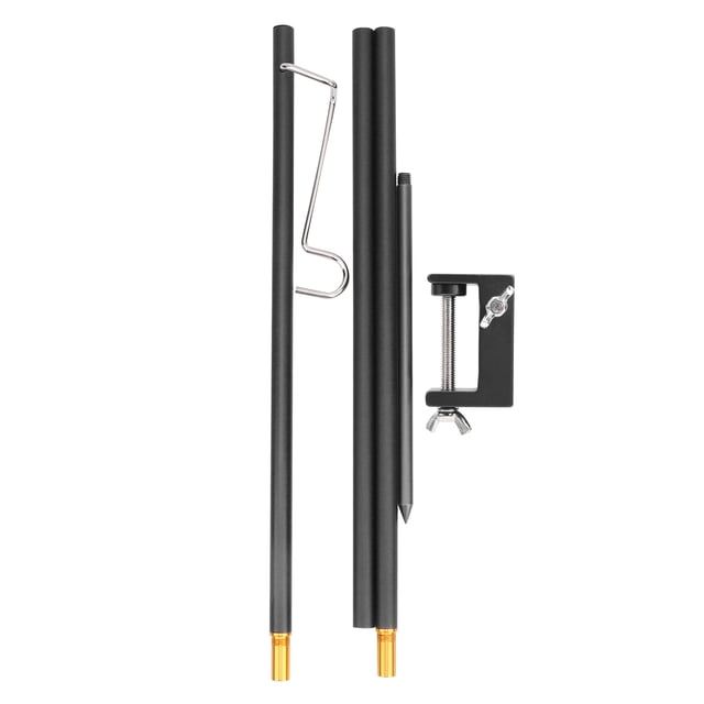 Portable Aluminium Alloy Light Stand, Dual Use, Easy to Install With Storage Bag, Ideal for Outdoor Camping