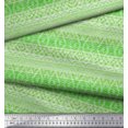 thumbnail image 2 of Soimoi Crepe Silk Fabric diamond shape & waves Abstract Print Fabric by the Yard 42 Inch Wide, 2 of 3