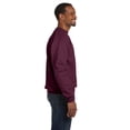 thumbnail image 4 of Hanes Chandail Molletonné à Col Rond ComfortBlend EcoSmart pour Hommes - Meilleur Vendeur, 3TG, Bordeaux, 4 of 6