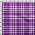thumbnail image 4 of oneOone Silk Tabby Purple Fabric Check Sewing Craft Projects Fabric Prints By Yard 42 Inch Wide, 4 of 4