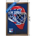 thumbnail image 2 of NHL New York Rangers - Mask 16 Wall Poster, 22.375" x 34", 2 of 4