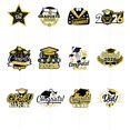 thumbnail image 1 of Graduation Cupcake Toppers 2026Graduation Cake Decorations 2026Graduation Cupcake Toppers Glitter Class of 2026 Congrats Grad Cap Picks for Graduation Decorations, 1 of 8