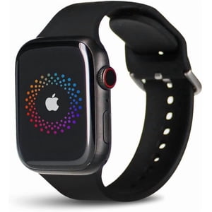 Rénovés Apple montre Series 7 Inox 41mm A2477 (GPS + Cellulaire) Space Noir (grade B)