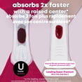 thumbnail image 3 of U by Kotex Balance Ultra Thin Pads with Wings, Heavy Absorbency, 32 Count, 3 of 8